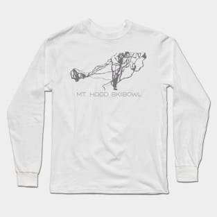 Mt Hood Skibowl Resort 3D Long Sleeve T-Shirt